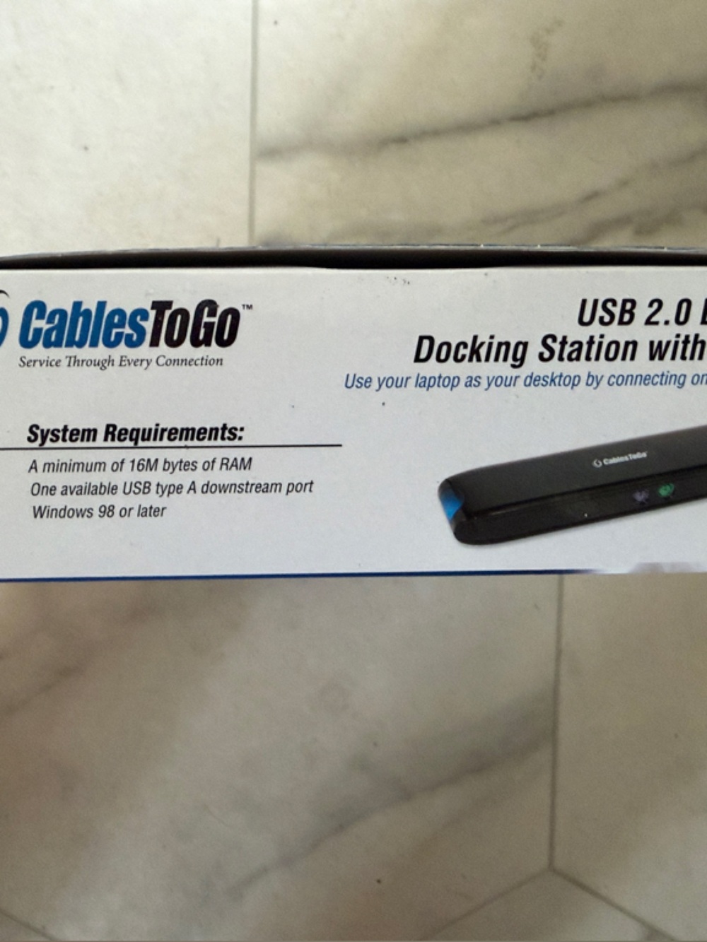 USB 2.0 Black Wi‑Fi Adapter Docking Station - Picture 6 of 7